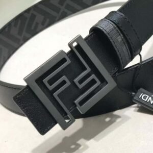 Fendi Squared Ff Reversible Belt
