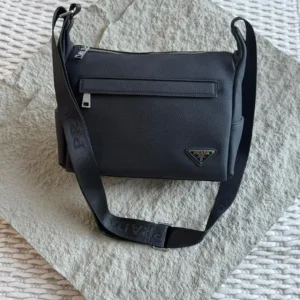Prada Messenger Bag – Saffiano Leather Crossbody Bag